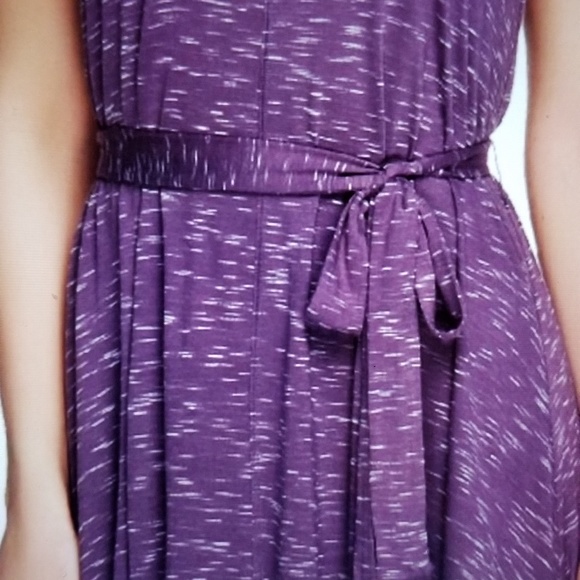 Belle Gray by Lisa Rinna Purple Dress Sz L… - Picture 2 of 8